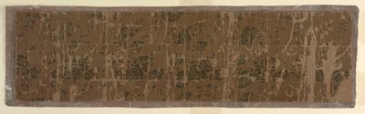 Fragment eines buddhistischen Gewands kesa, Momoyama- oder Edo-Periode, spätes 16.-17. Jahrhundert von Unbekannt