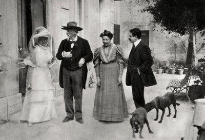 Frédéric Mistral, französischer Schriftsteller, 1906 von Unbekannt