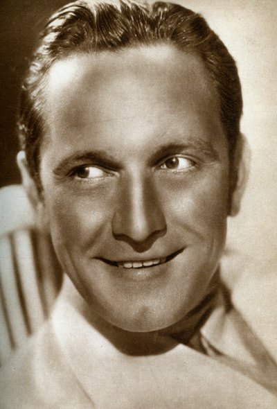 Fredric March, amerikanischer Schauspieler von Unbekannt