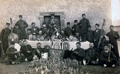 Weihnachten der französischen Fremdenlegion, Algerien, 1910 von Unbekannt