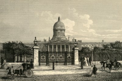 Vorderansicht des Bethlehem-Krankenhauses, ca. 1876 von Unbekannt