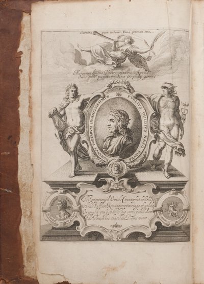 Frontispiz mit Porträt von Ovid, Metamorphosen, Oxford, 1632 von Unbekannt