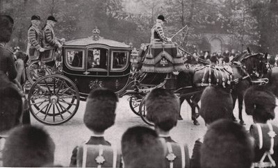 Trauerzug von König Edward VII., London, 20. Mai 1910 von Unbekannt