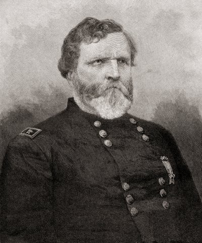 George Henry Thomas, aus The Century Magazine, veröffentlicht 1887 (Stich) von Unbekannt