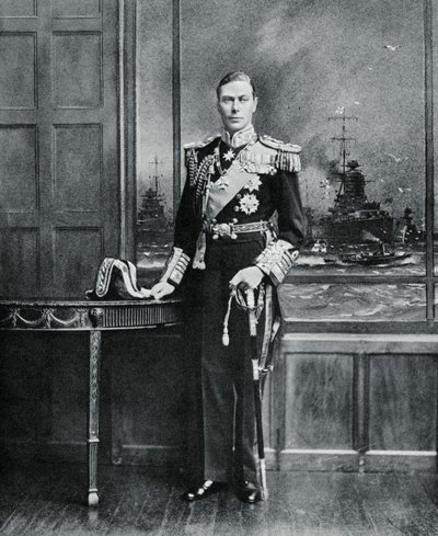 George VI., Admiral der Flotte in der Royal Navy von Unbekannt