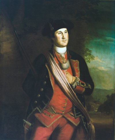 George Washington 1732-1799, erster Präsident der USA von Unbekannt
