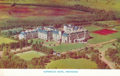 Gleneagles Hotel, Perthshire, um 1930 von Unbekannt