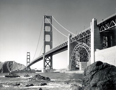 Golden Gate Bridge 1950, Kalifornien von Unbekannt