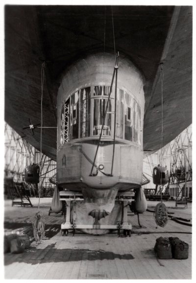 Gondel eines Zeppelin-Luftschiffs, Bodensee, Deutschland, ca. 1909-1933, 1933 von Unbekannt