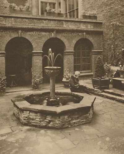 Friedhof von St. Ethelburga, Bishopgate, Ein Ruheplatz für die Lebenden, um 1935 von Unbekannt
