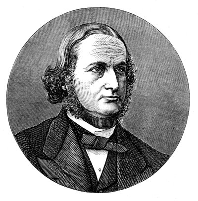 Gustav Robert Kirchhoff, deutscher Physiker, 1876 von Unbekannt