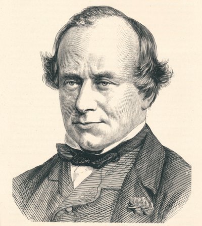 Henry Bouverie William Brand, 23. Baron Dacre und 1. Viscount Hampden 1814-1892, 1896 von Unbekannt
