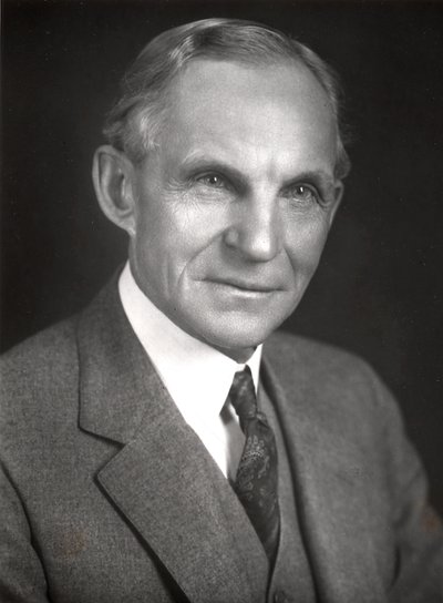 Henry Ford, amerikanischer Ingenieur und Automobilhersteller, um 1910-1930 von Unbekannt