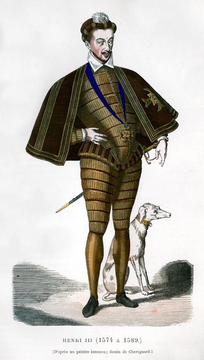Heinrich III., König von Frankreich, 16. Jahrhundert, 1882-1884 von Unbekannt