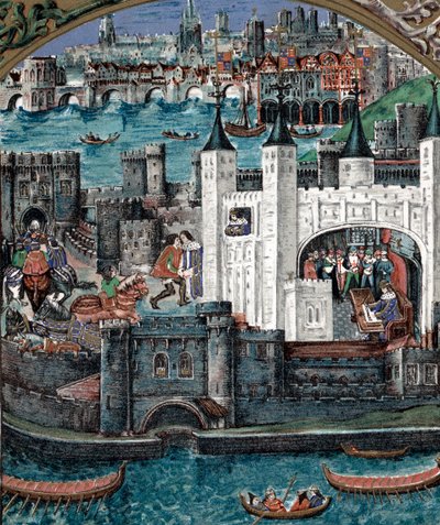 Heinrich VII. im Tower of London, 1485-1509 von Unbekannt