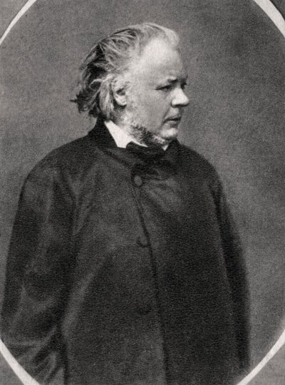 Honoré Daumier, französischer Künstler, 1868 von Unbekannt
