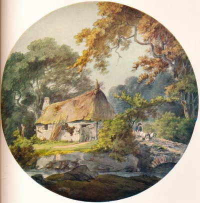 Hütte in der Nähe von Yealmpton, Devon, 1921 von Unbekannt