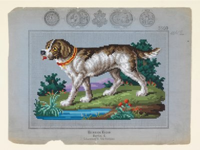 Jagdhund, ca. 1879 von Unbekannt