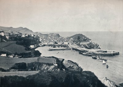 Ilfracombe - Typische Ansicht, zeigt die zerklüftete Küste, 1895 von Unbekannt