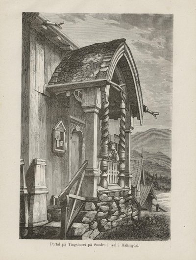 Illustration aus dem Buch Nordiska taflor von unbekanntem Autor und veröffentlicht von Albert Bonnier von Unbekannt