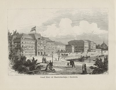 Illustration aus dem Buch Nordiska taflor von unbekanntem Autor und veröffentlicht von Albert Bonnier von Unbekannt