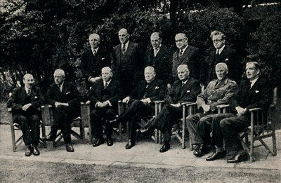 Imperial Conference trifft sich in London, Mai 1943, 1945 von Unbekannt