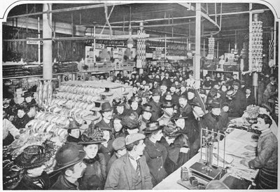 In einem großen Vorratslager, Hammersmith, London, 1901-1903 von Unbekannt