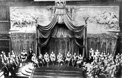 Im Palast des Senats, Rom, 1926 von Unbekannt