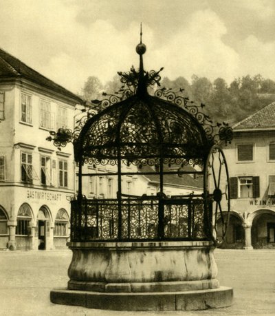 Eisenbrunnen, Bruck an der Mur, Steiermark, Österreich, c1935 von Unbekannt