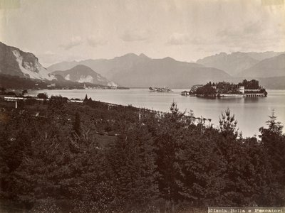 Isola dei Pescatori, Lago Maggiore, Italien, 1890 von Unbekannt