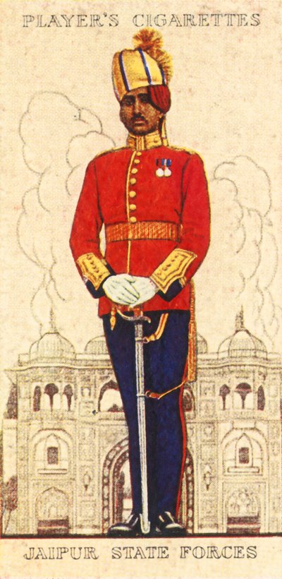 Jaipur Staatstruppen, 1936 von Unbekannt