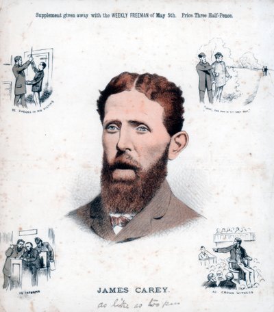 James Carey, irischer Republikaner und Informant von Unbekannt