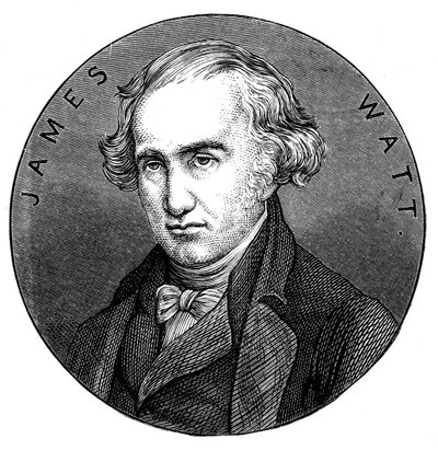 James Watt, schottischer Ingenieur und Erfinder, 1876 von Unbekannt