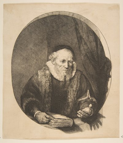 Jan Cornelis Sylvius, Prediger, Rückseite Kopie von Unbekannt