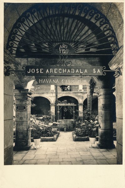 Jose Arechabala S.A. - Havana Club Rum, um 1910 von Unbekannt