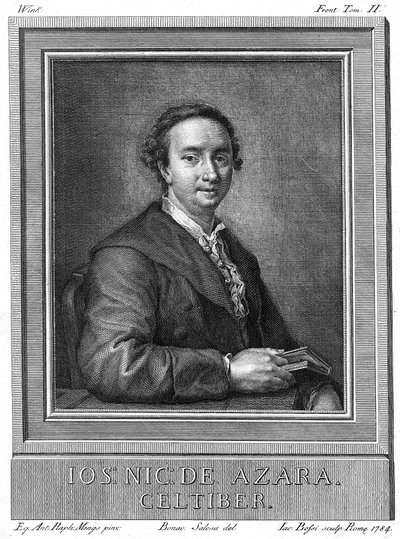 José Nicolás de Azara, spanischer Diplomat und Kunstmäzen von Unbekannt