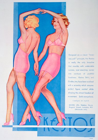 Kestos Unterwäsche Werbung, 1935 von Unbekannt