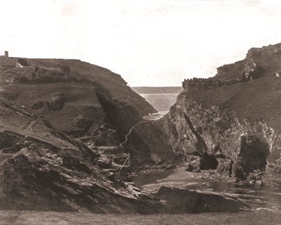 König Arthurs Burg, Tintagel, Cornwall, 1894 von Unbekannt