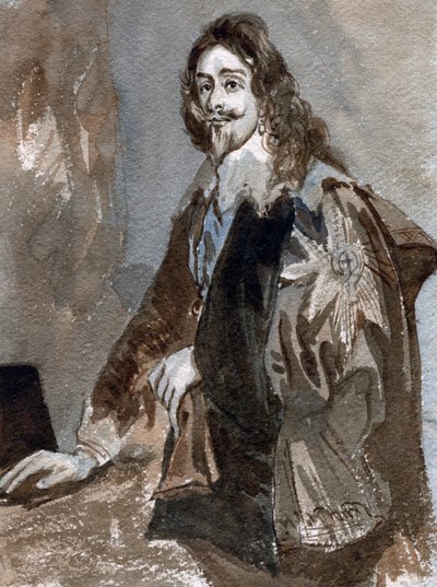 König Karl I., 1600-1649, ca. 18. Jahrhundert von Unbekannt
