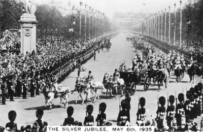 Silbernes Jubiläum von König George V., London, 6. Mai 1935 von Unbekannt