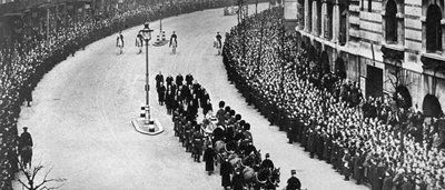 Begräbnisprozession von König Georg V., London, Januar 1936 von Unbekannt