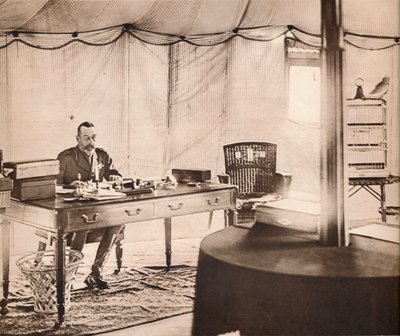 König Georg mit seinem Papagei, 1936 von Unbekannt