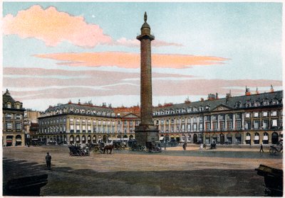 Die Vendôme-Säule, Paris von Unbekannt