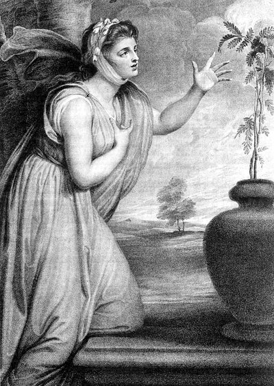 Lady Emma Hamilton, Ehefrau von Sir William Hamilton und Geliebte von Horatio Nelson von Unbekannt