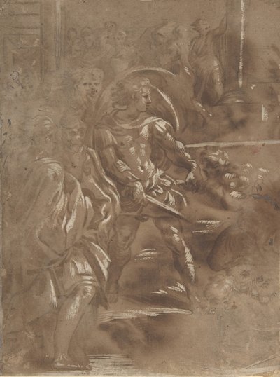 Linkes Drittel eines Martyriums von St. Peter und St. Paul, 1508-ca. 1550 von Unbekannt