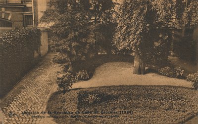 Legation der Republik Kuba in Brüssel, kubanische Botschaft in Brüssel, um 1924 von Unbekannt