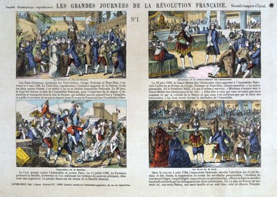 Die großen Tage der Französischen Revolution, Revolution von 1789, Frankreich von Unbekannt