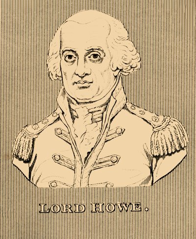 Lord Howe, 1726-1799, 1830 von Unbekannt