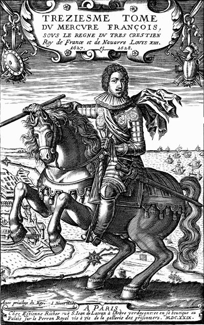 Ludwig XIII. von Frankreich, 1629 von Unbekannt
