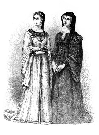 Louise de Savoie und Marguerite de Valois, 19. Jahrhundert von Unbekannt
